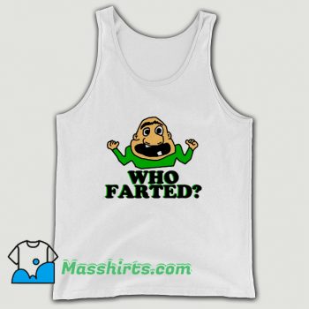 Who Farted Fart Guy Tank Top