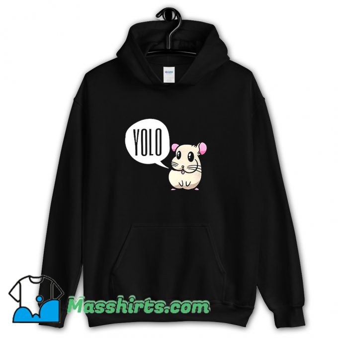 Yolo Cartoon Mouse Hamster Sweet Lifestyle Hoodie Streetwear