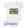 Airsoft Evolution Player Art Baby Onesie