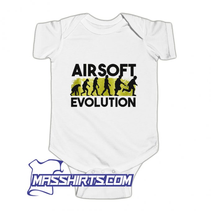 Airsoft Evolution Player Art Baby Onesie