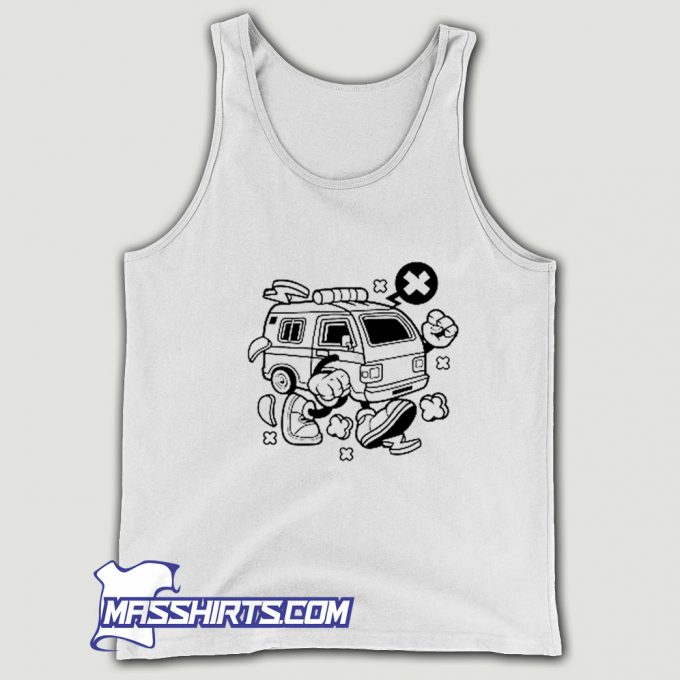 Ambulance Cartoon Funny Tank Top