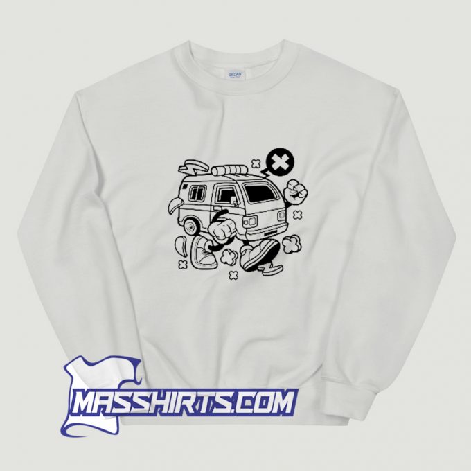 Ambulance Cartoon Sweatshirt