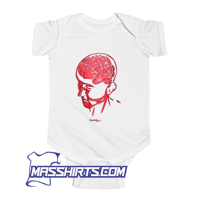 Anatomy Of Human Brain Baby Onesie