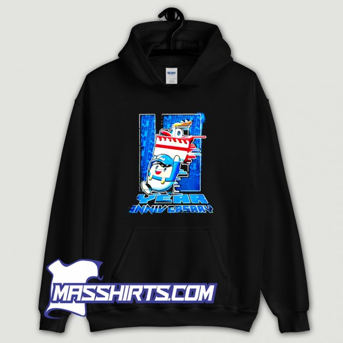 Awesome 10 Year Anniversary Super Mario Hoodie Streetwear