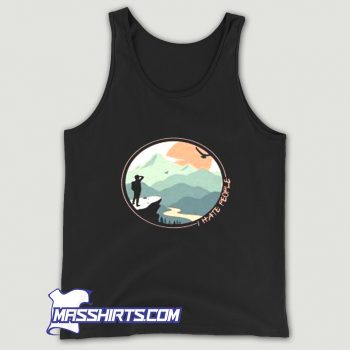 Awesome Camping I Hate People Tank Top