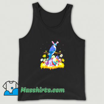 Awesome Easter Egg Lover Blue Jay Bird Tank Top