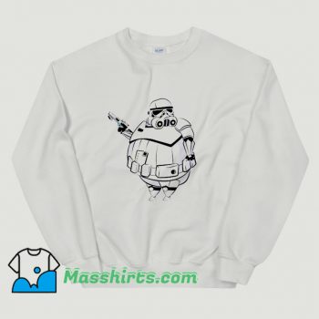 Awesome Fat Stormtrooper Sweatshirt