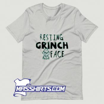 Awesome Resting Grinch Face Christmas T Shirt Design