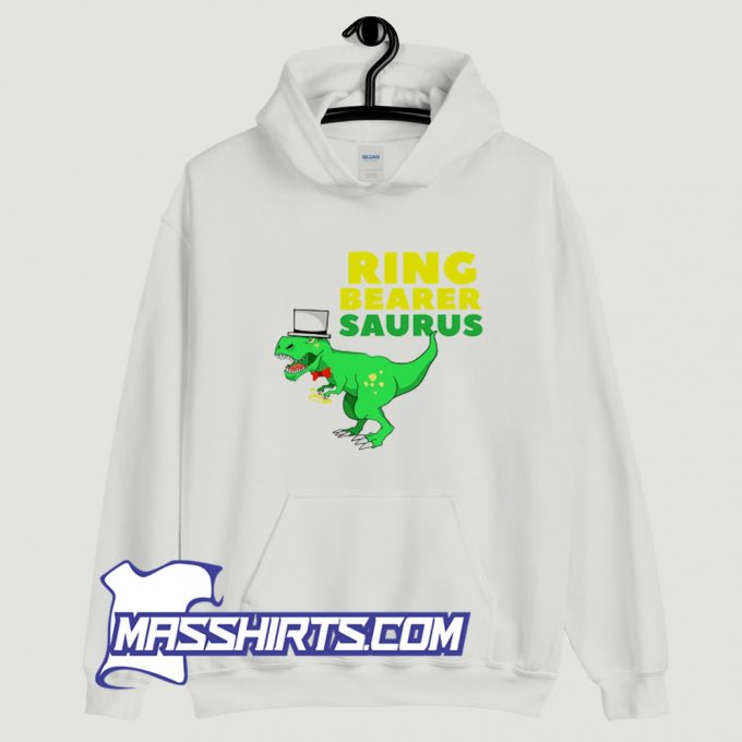 Awesome Ringbearer Dinosaur Marriage Hoodie Streetwear