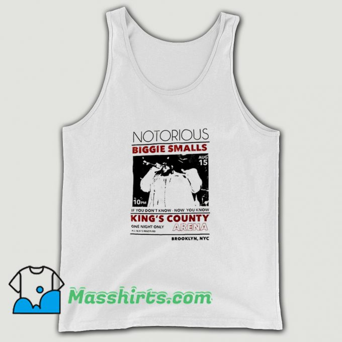 Best Notorious BIG Kings County Tank Top