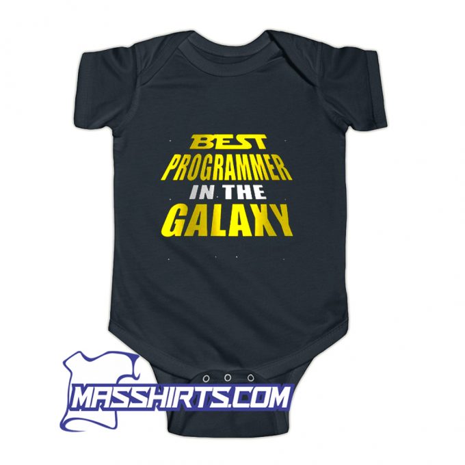 Best Programmer In The Galaxy Baby Onesie