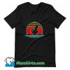 Blue Jay Bird Retro 80s T Shirt Design