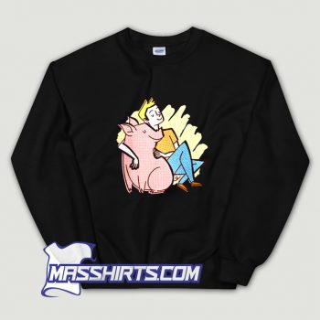 Cartoon Piggy Love Friend Sweatshirt