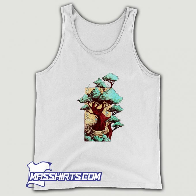 Cheap Bonsai Tree Japanese Tank Top