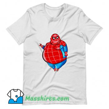 Cheap Fat Spiderman T Shirt Design