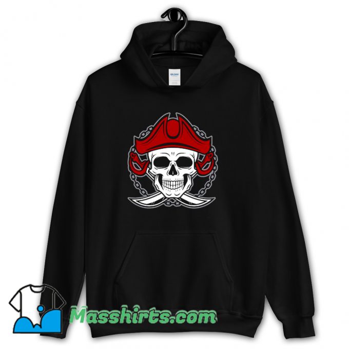 Cheap Lazy Halloween Pirate Jolly Roger Hoodie Streetwear