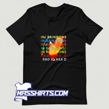Cheap Radiohead In Rainbows T Shirt Design