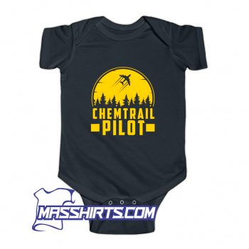 Chemtrail Pilot Conspiracy Theory Baby Onesie