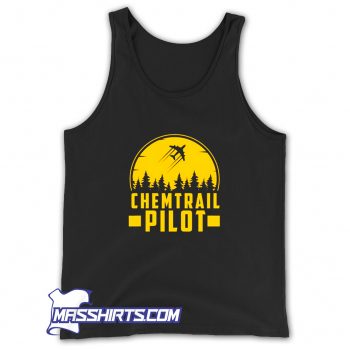 Chemtrail Pilot Conspiracy Theory Tank Top