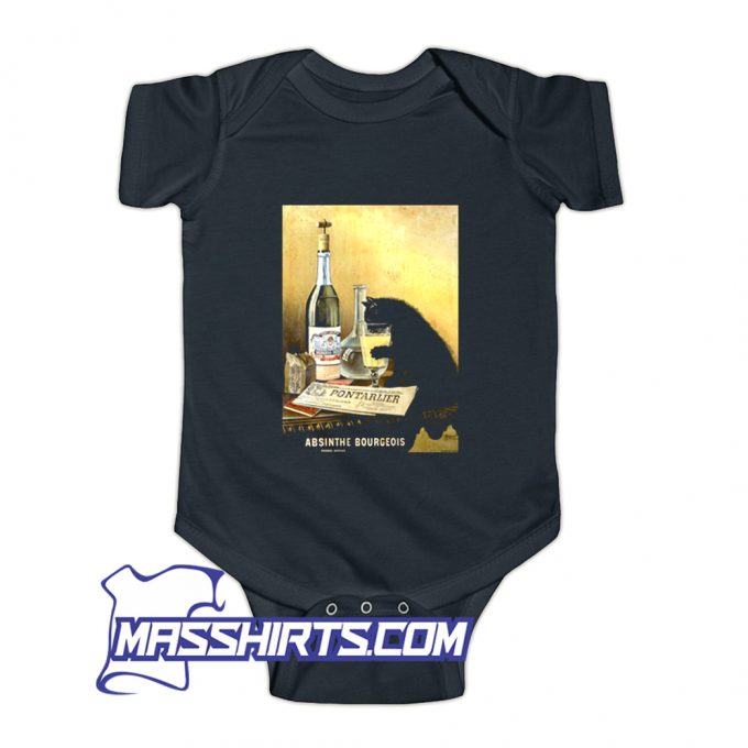 Classic Absinthe Bourgeois Baby Onesie