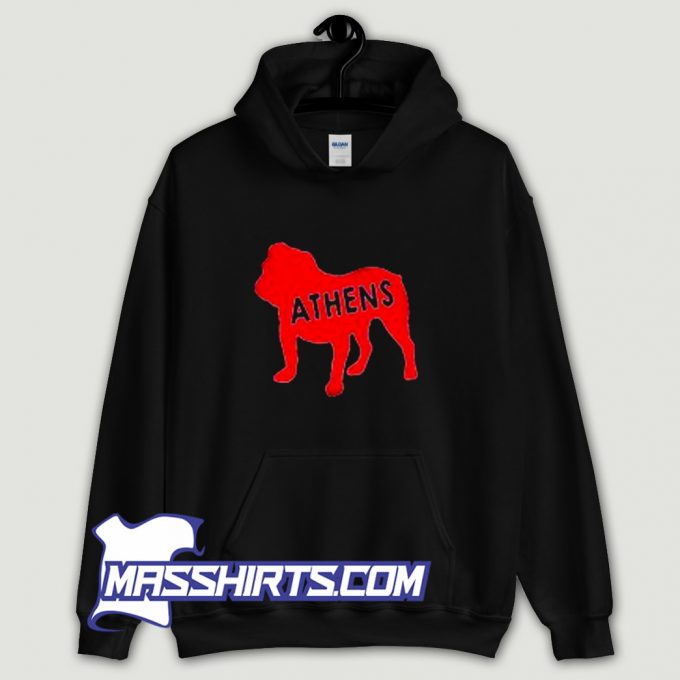 Classic Athens Georgia Game Day Hoodie Streetwear