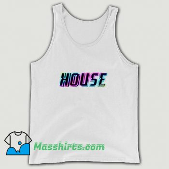 Classic Music House Lover Tank Top