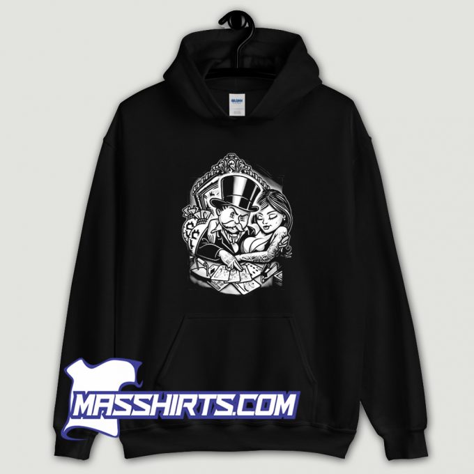 Cool Abel Ogabel Monopoly Rich Uncle Hoodie Streetwear