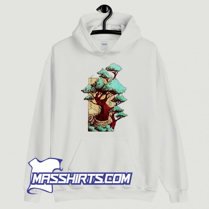 Cool Bonsai Tree Japanese Hoodie Streetwear