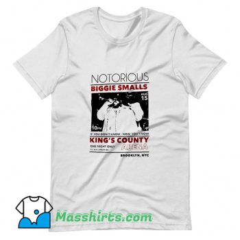 Cool Notorious BIG Kings County T Shirt Design