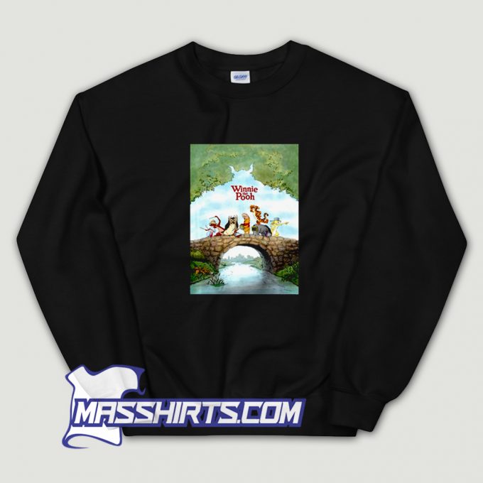 Cool Winnie The Pooh Poster Sweatshirt