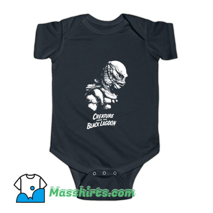 Creature Of The Black Lagoon Baby Onesie