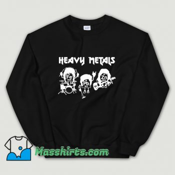 Cute Heavy Metals Chemist Elements Periodic Table Sweatshirt