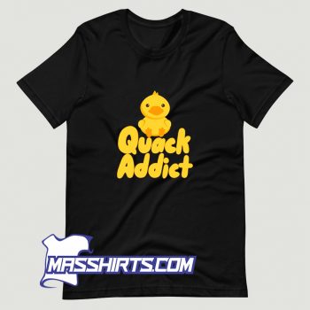 Cute Quack Addict Duck Lover T Shirt Design