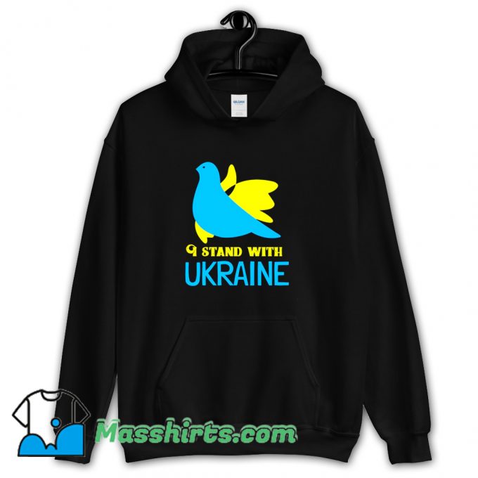 Flag I Stand With Ukraine Classic Hoodie Streetwear