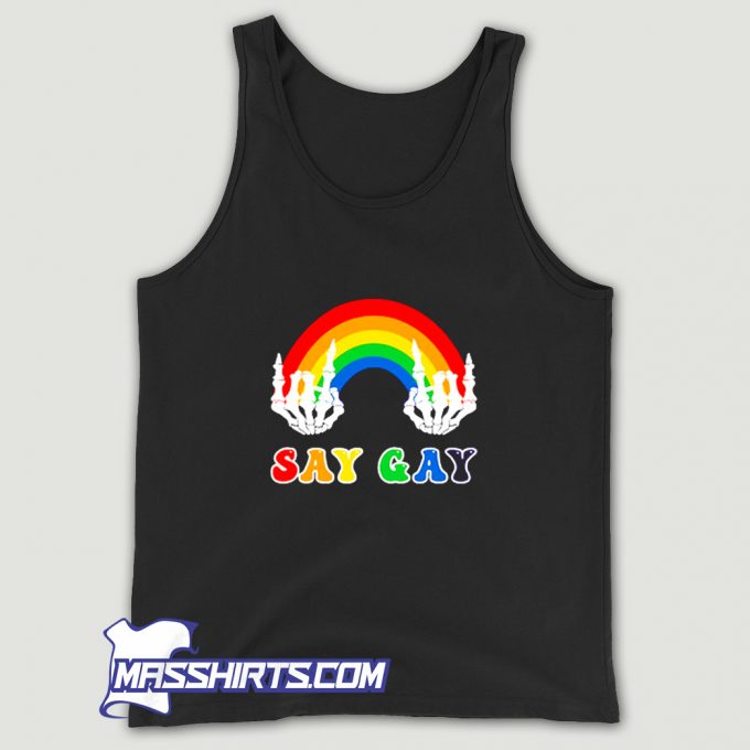 Florida Say Gay Lgbtq Tank Top