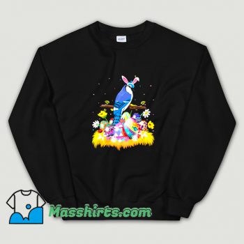 Funny Easter Egg Lover Blue Jay Bird Sweatshirt