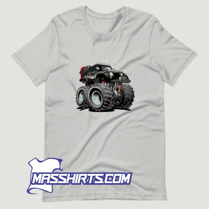 Funny Lifted 4X4 Off Road Rock Crawler T Shirt Design