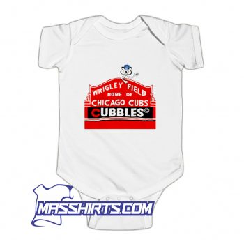 Harry Styles Wrigley Field Chicago Cubs Baby Onesie