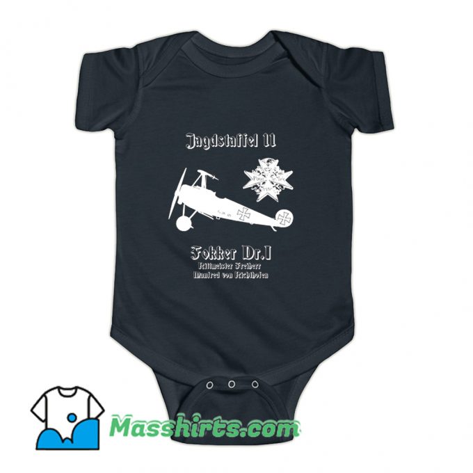 Jasta 11 Fokker Dr.I German Baby Onesie