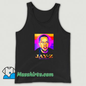 Jay Z ROC La Familia Retro Portrait Tank Top