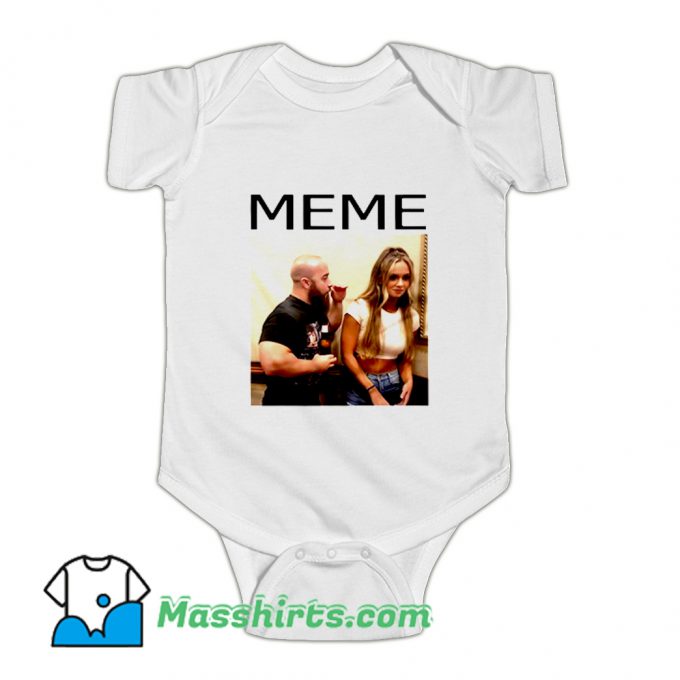 John Silver Explaining To Anna Jay Meme Baby Onesie