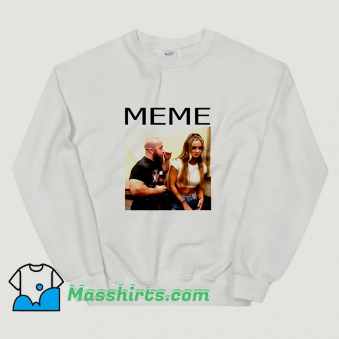 John Silver Explaining To Anna Jay Meme Sweatshirt