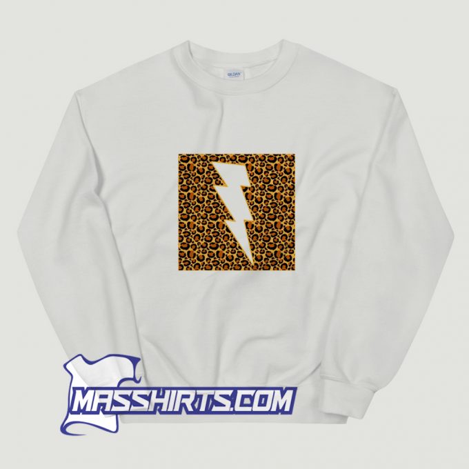 Leopard Lightning Cheetah Animal Sweatshirt