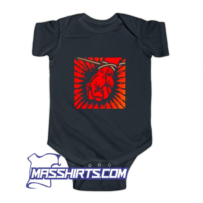 Metallica St Anger Album Baby Onesie