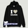 New I Love My Soldier Military Hoodie Streetwear