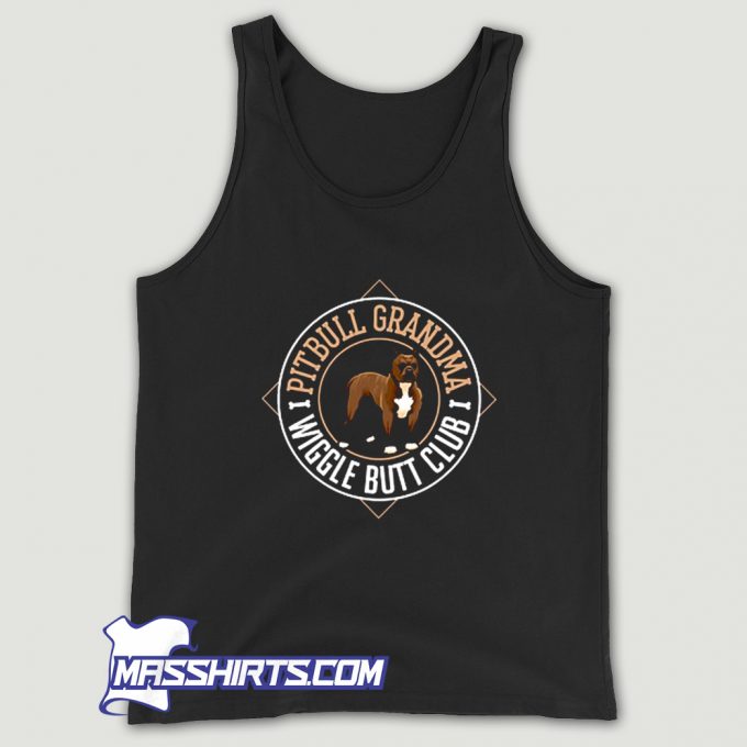 New Pitbull Grandma Mothers Day Tank Top