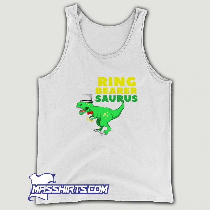 New Ringbearer Dinosaur Marriage Tank Top