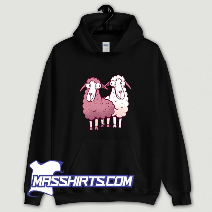 New Sheep Cartoon Farming Hoodie Streetwear