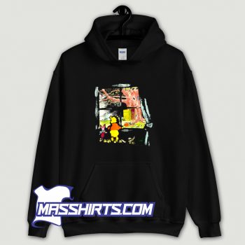 Pooh Window Sketch Hoodie Streetwear On Sale