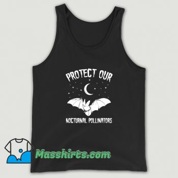 Protect Our Nocturnal Pollinators Tank Top On Sale